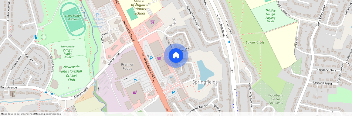 Godwin Way, Stoke-on-Trent, Staffordshire, ST4 6JS