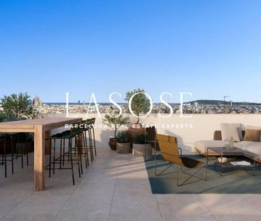 3 room luxury penthouse for rent in Barcelona, Spain - Photo 3