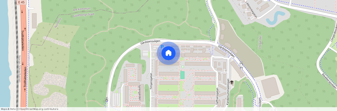 Gårdstensberget, Göteborg, Västra Götaland, Timjansgatan 4 .