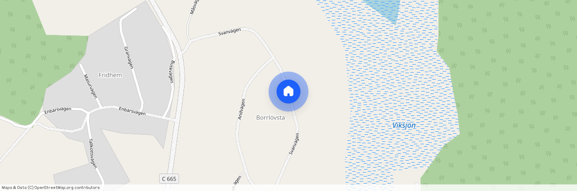 Svanvägen, Alunda