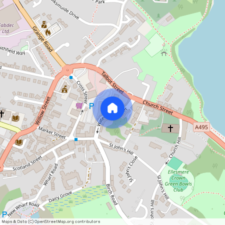 Watergate St, Ellesmere, SY12