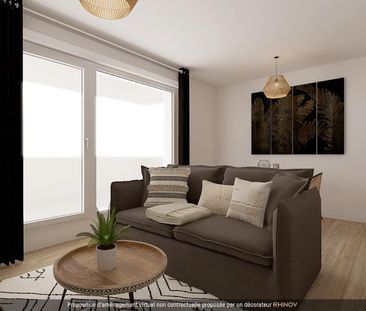 location Appartement T2 DE 41.08m² À ST OUEN L'AUMONE - Photo 2