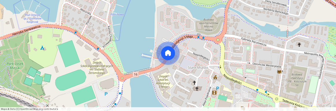 ul. Konstytucji 3 Maja, Iława, iławski, warmińsko-mazurskie