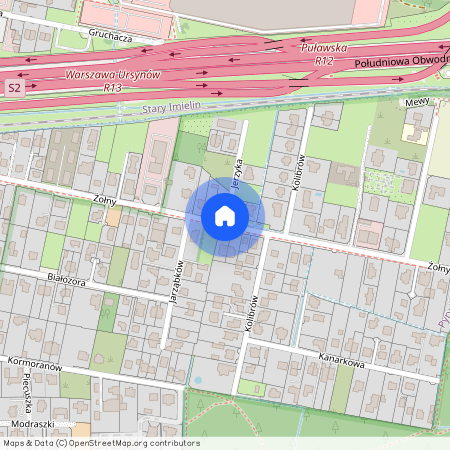 ul. Żołny, Pyry, Ursynów, Warszawa, mazowieckie