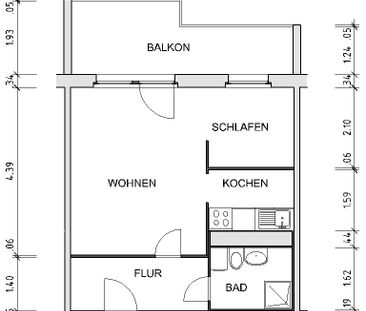 1-Zimmer-Wohnung mit Ausblick und ebenerdigem Aufzug - Photo 4