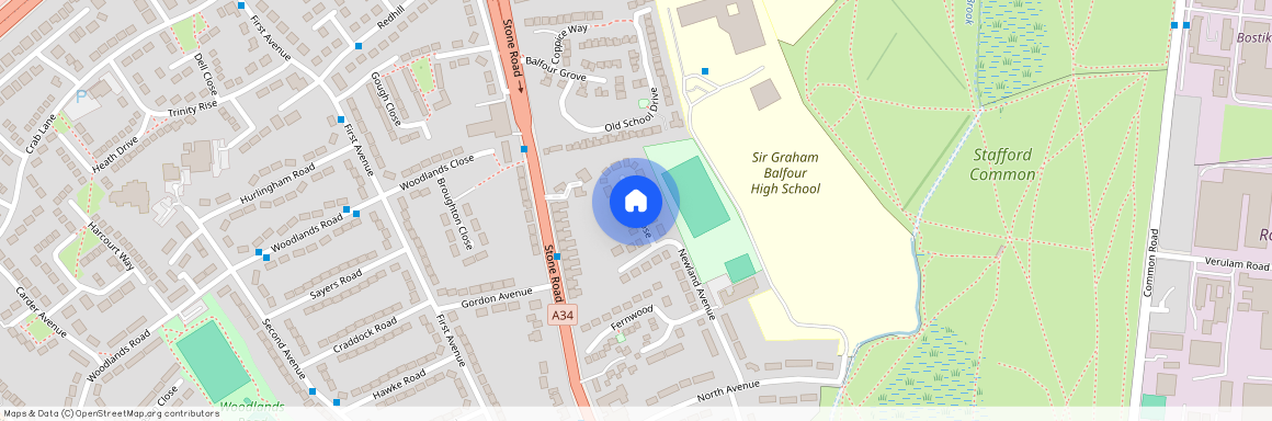 Taplin Close, Stafford, ST16