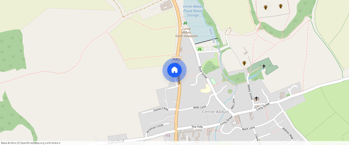 DT2 7JX, Cerne Abbas