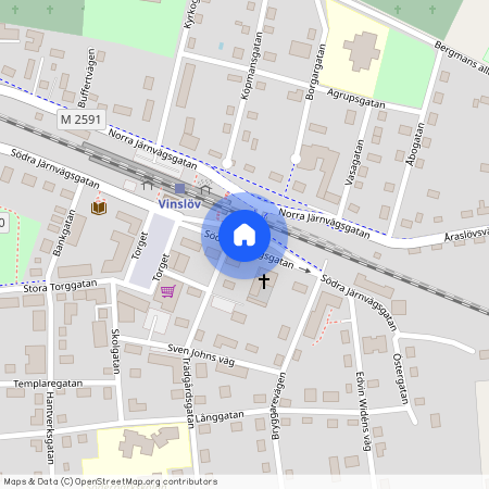 Södra Järnvägsgatan, Vinslöv