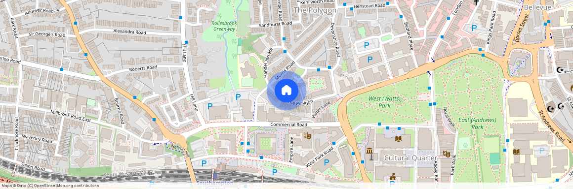 43 The Polygon, Southampton