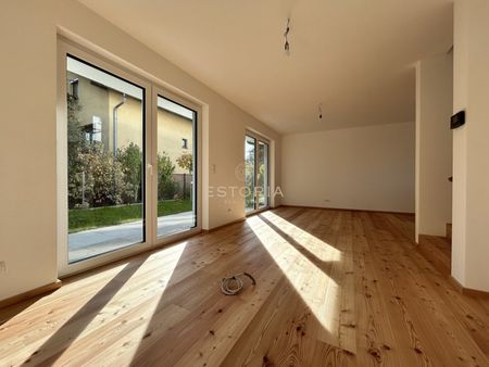 Erstbezug - Schlüsselfertiges Mittelreihenhaus mit Garten und Dachterrasse mit Fernblick zum Leopoldsberg - Photo 4