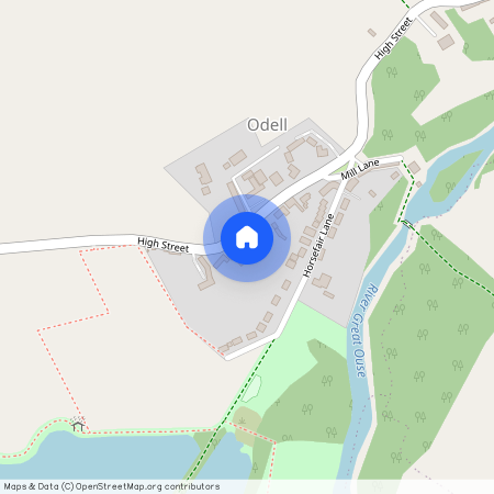 High Street, Odell, Bedford, Bedfordshire, MK43