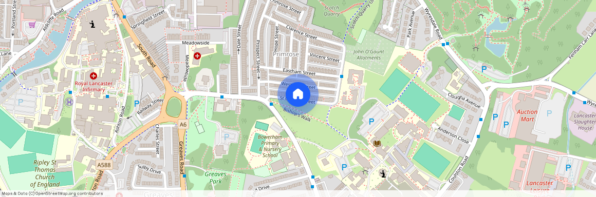 St. Oswald Street, Lancaster LA1