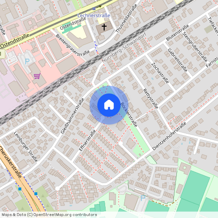 Schlüterstr. 8, 90480 Nürnberg (Mittelfr) - Oststadt