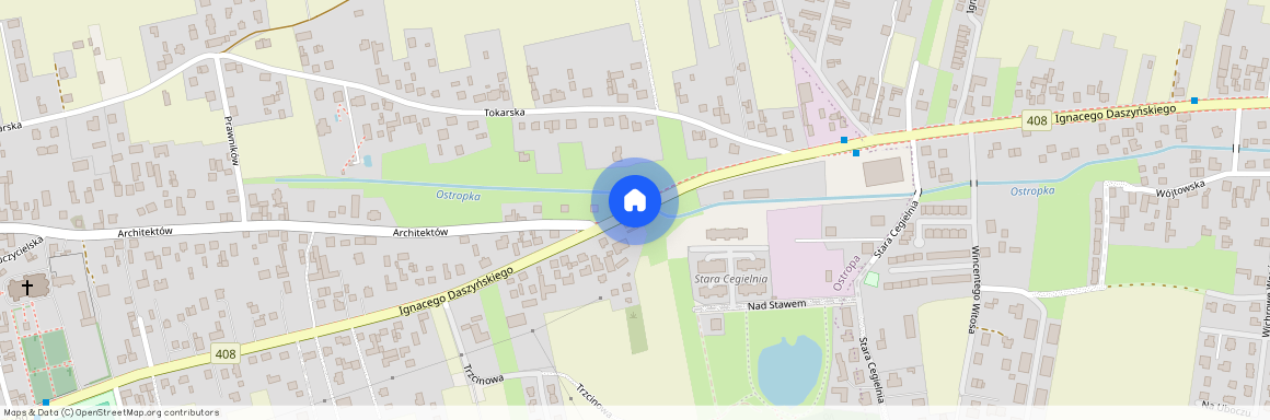 ul. Ignacego Daszyńskiego, Ostropa, Gliwice, śląskie