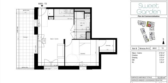 Location Appartement 2 pièces 51m² VERTOU 44120 - Photo 3