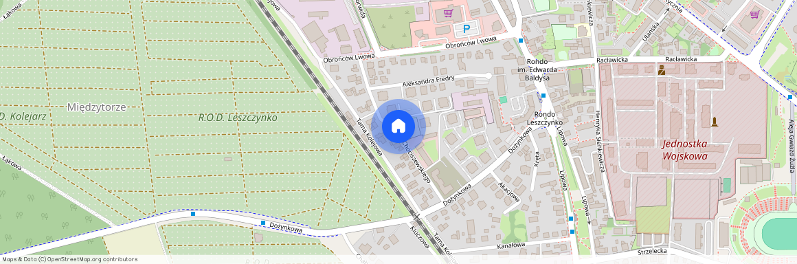 ul. Józefa Chociszewskiego, Leszno, wielkopolskie