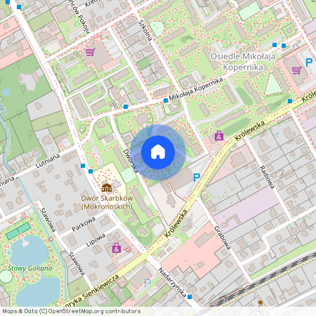 ul. Dworska, Grodzisk Mazowiecki, Grodzisk Mazowiecki, grodziski, mazowieckie