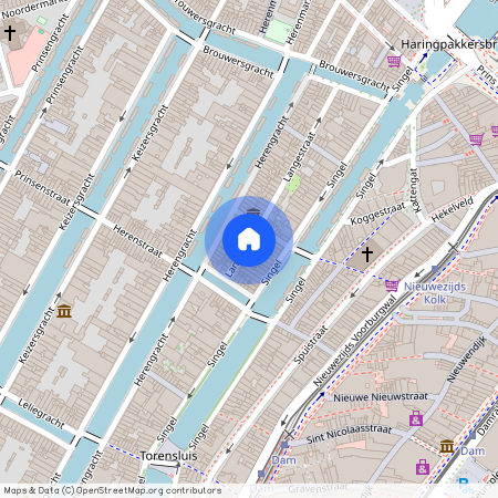 Singel 92-E, Langestraat e.o., 1015AD, Amsterdam