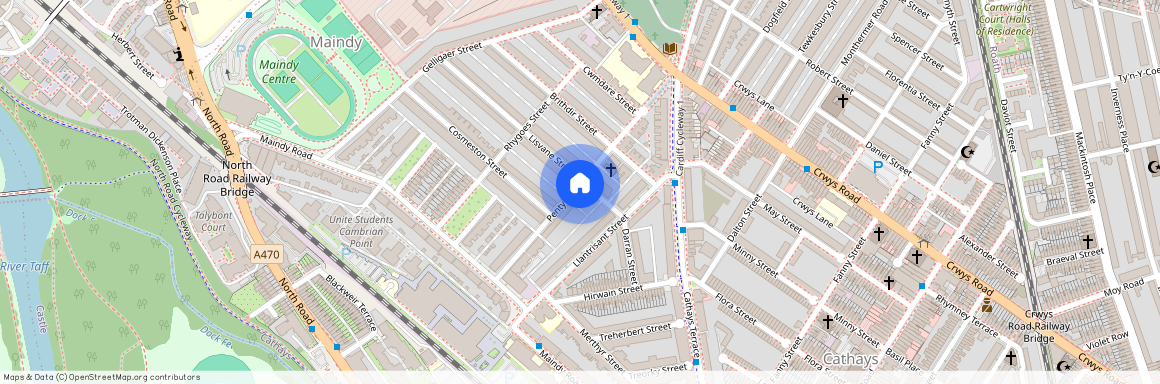 Lisvane Street, CF24 4LH, Cathays