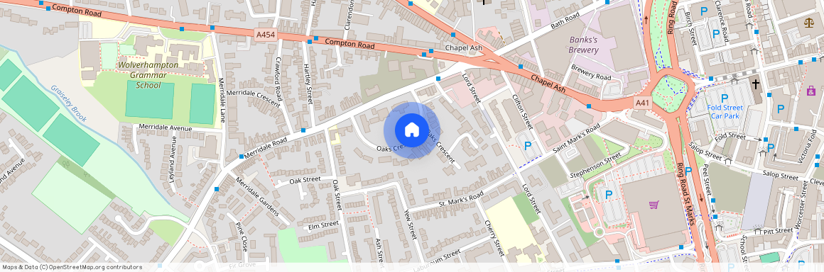 Oaks Crescent, Wolverhampton