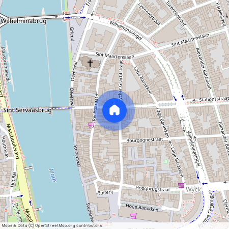 Wycker Grachtstraat 14, Room no. D1, Maastricht