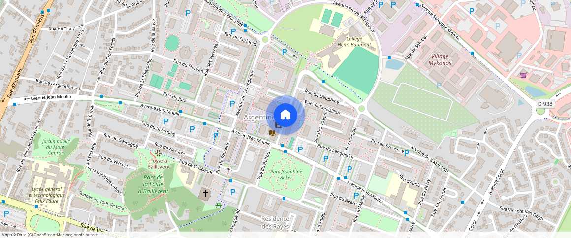 ** avenue de Bourgogne, Beauvais