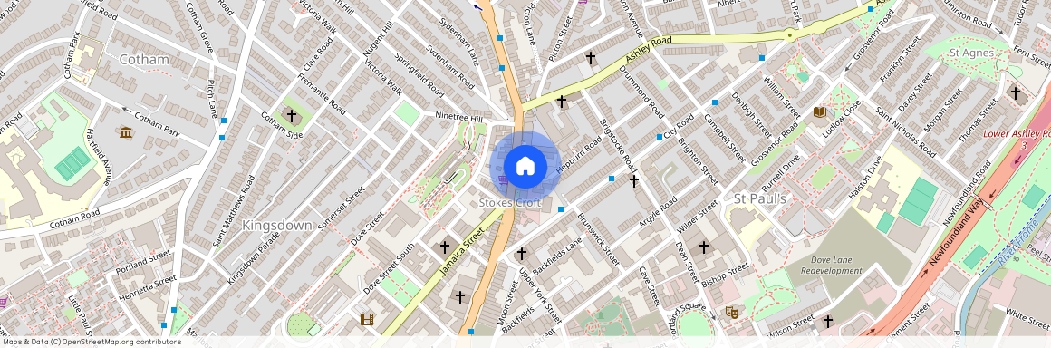 Stokes Croft, BS1 3RJ, Bristol