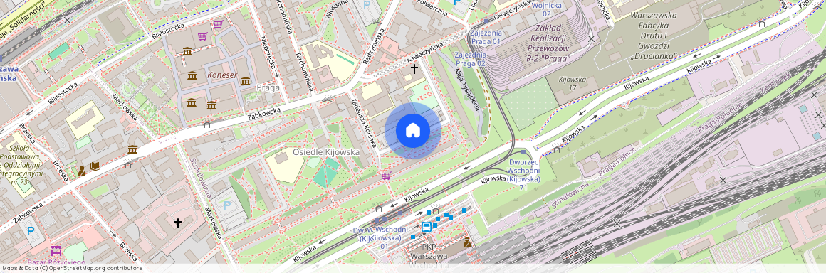 ul. Tadeusza Korsaka, Szmulowizna, Praga-Północ, Warszawa, mazowieckie