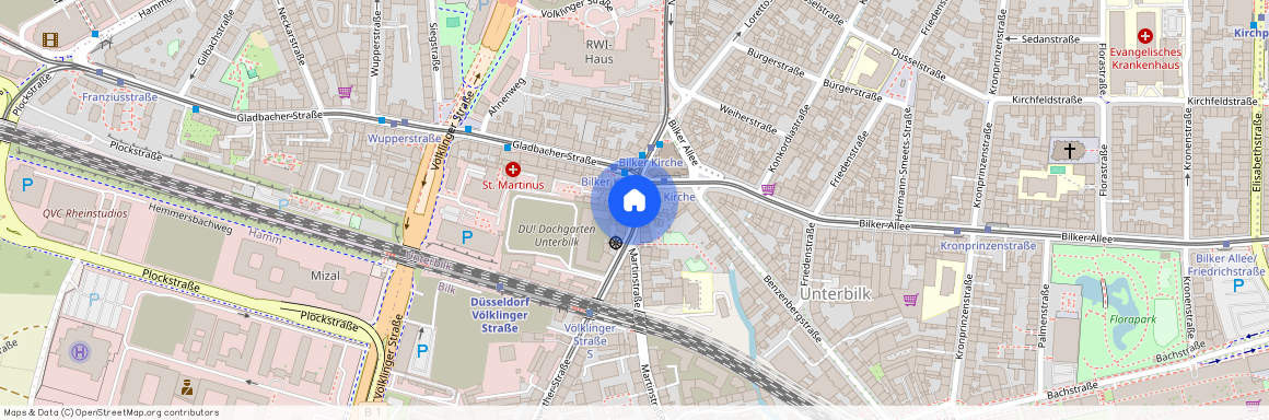 Martinstr, 40223 Düsseldorf