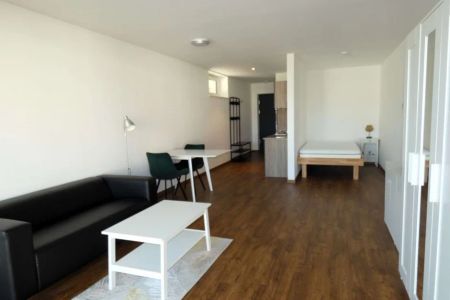 SCHICK & NEU: möbliertes, barrierearmes 1-Zi.-Apartment mit Balkon zentral in Langenau zu vermieten! - Foto 2