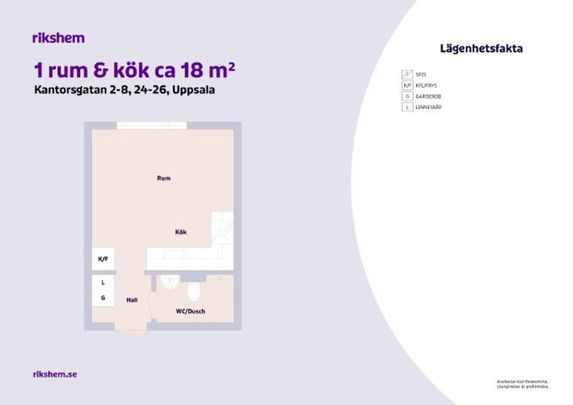 Kantorsgatan 24 - 131, 75424, Uppsala - Foto 1