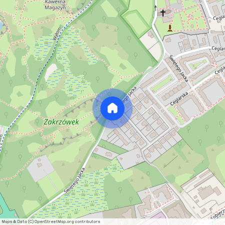 ul. św. Jacka, Zakrzówek, Dębniki, Kraków, małopolskie