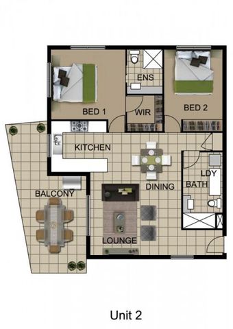 AS NEW 2 BED 2 BATH AIR CON, flexible inspection times - Photo 3