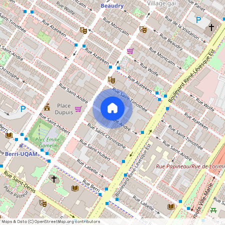 Nouveauté, 1265 Rue St-André, app. 001, Montréal (Ville-Marie), H3L3T1