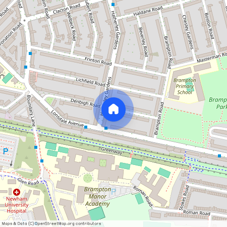 Denbigh Road, East Ham E6, London
