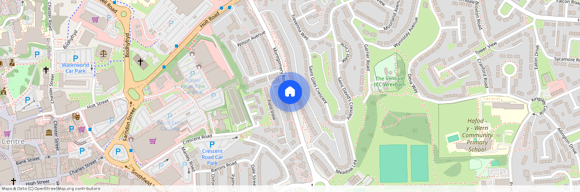 Montgomery Road, Wrexham, LL13