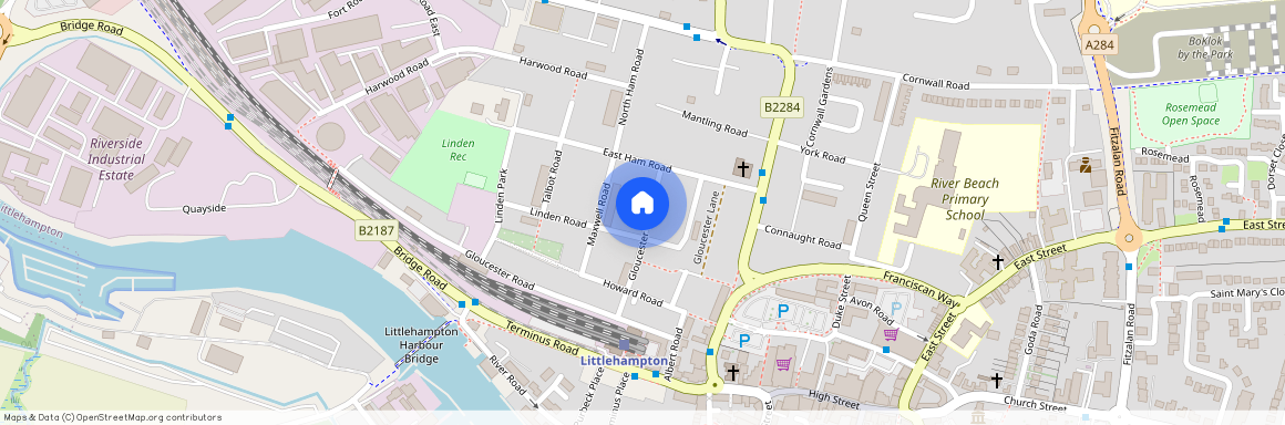42 Gloucester Place, 82 Hampshire Street, BN17 7AL