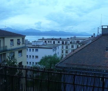Grand appartement de 2,5 pièces avec balcon et vue sur le lac - Photo 2