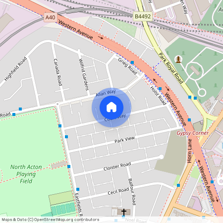 3 bedroom house for SHARERS (HMO licence) Court Way, London W3 0PZ