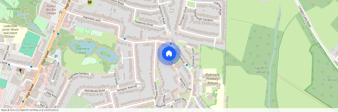 Bowmans Close, Potters Bar, Hertfordshire, EN6