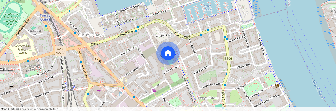 Yeoman Street, Copenhagen Court Yeoman Street, SE8