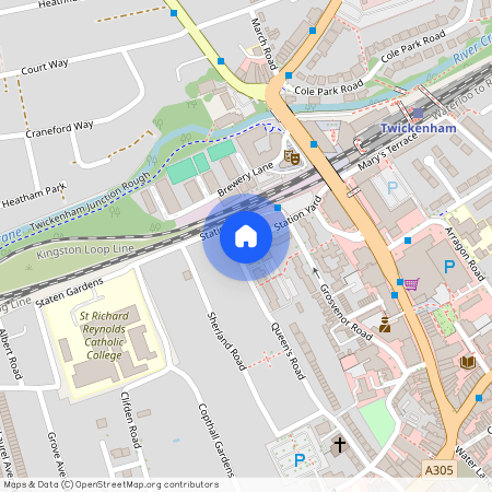 Swanston Court, Queens Road, Twickenham, London, TW1