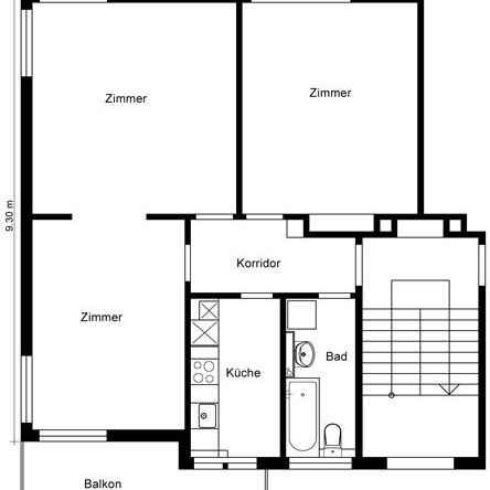3-Zimmerwohnung im Kreis 7 zu vermieten - Photo 1