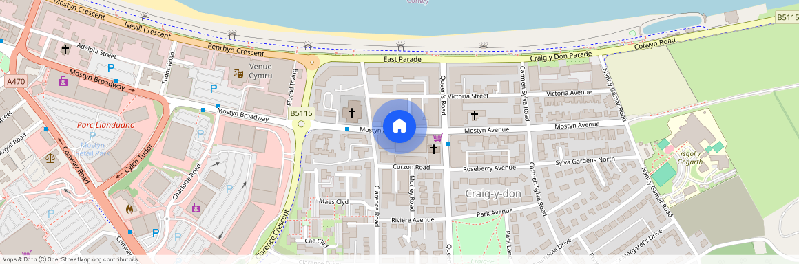 Craig Y Don, Llandudno, LL30 1YS