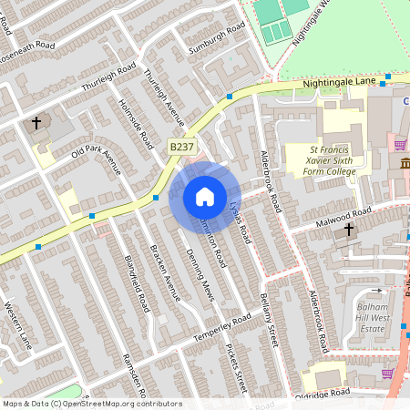 Badminton Road, Clapham, London, SW12