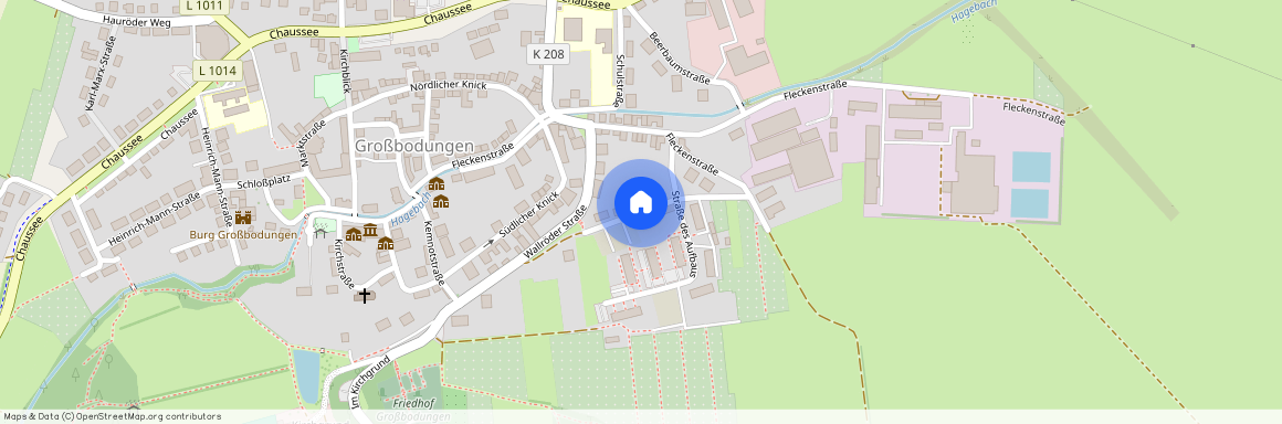 Straße des Aufbaus, 37345, Straße Des Aufbaus    Großbodungen