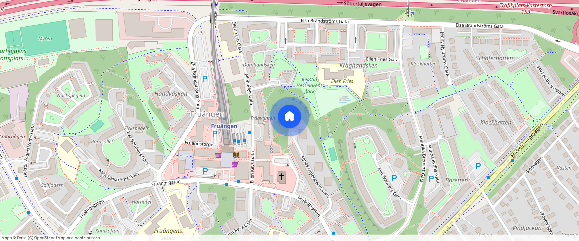 Agnes Lagerstedts Gata **, Fruängen