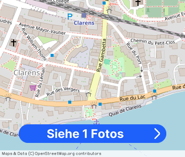 A louer, bel appartement de 2.5 pièces au 6ème étage proche du lac. - Foto 1