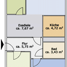 4-Raum-Wohnung in Chemnitz Helbersdorf - Foto 1