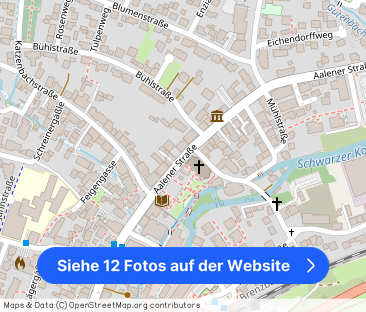 Modern möblierte 2,5 Zimmer Wohnung mit EBK und Balkon in Oberkoche... - Foto 1
